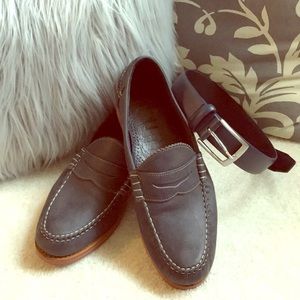 sedona suede penny loafer